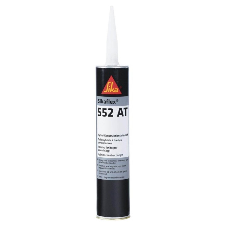 1 - Adhésif mastic blanc Sikaflex 552-AT pour camping-car